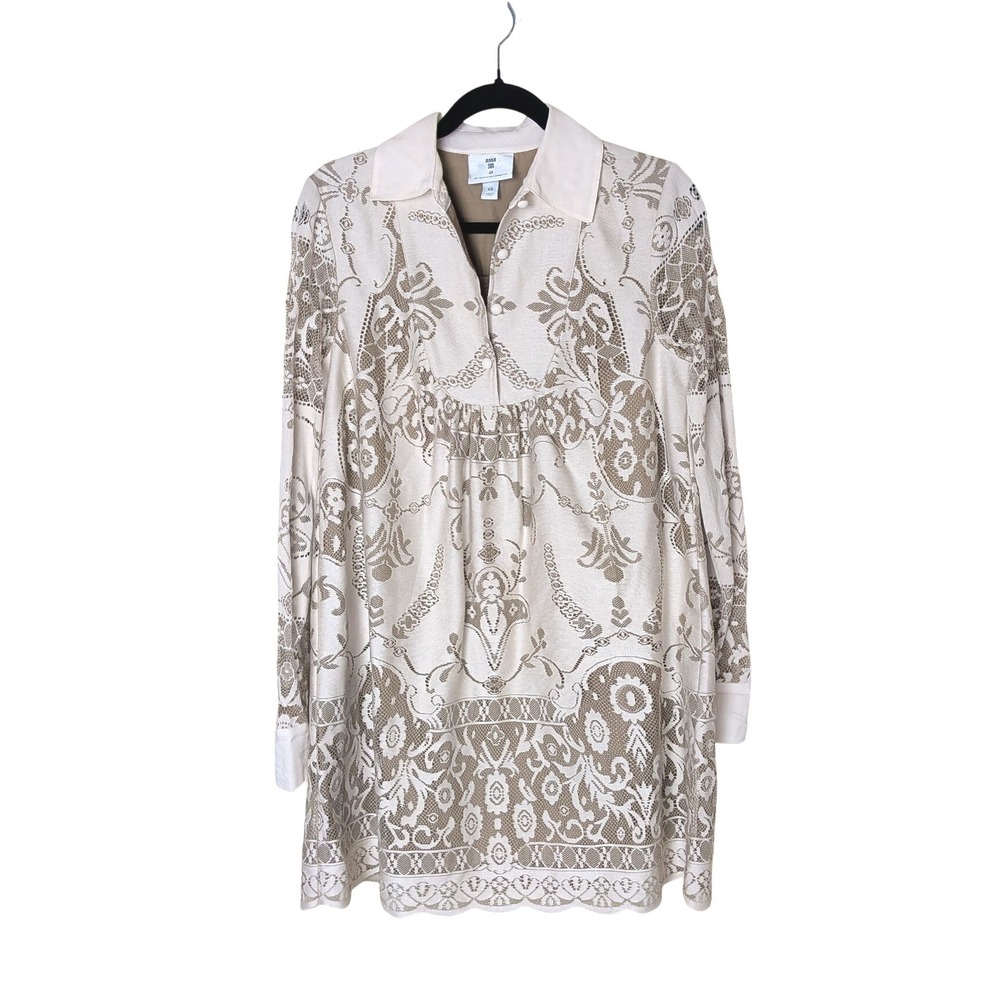 Anna Sui for Target 20th Anniversary Collection Lace Print‎ Tunic Top Size XS